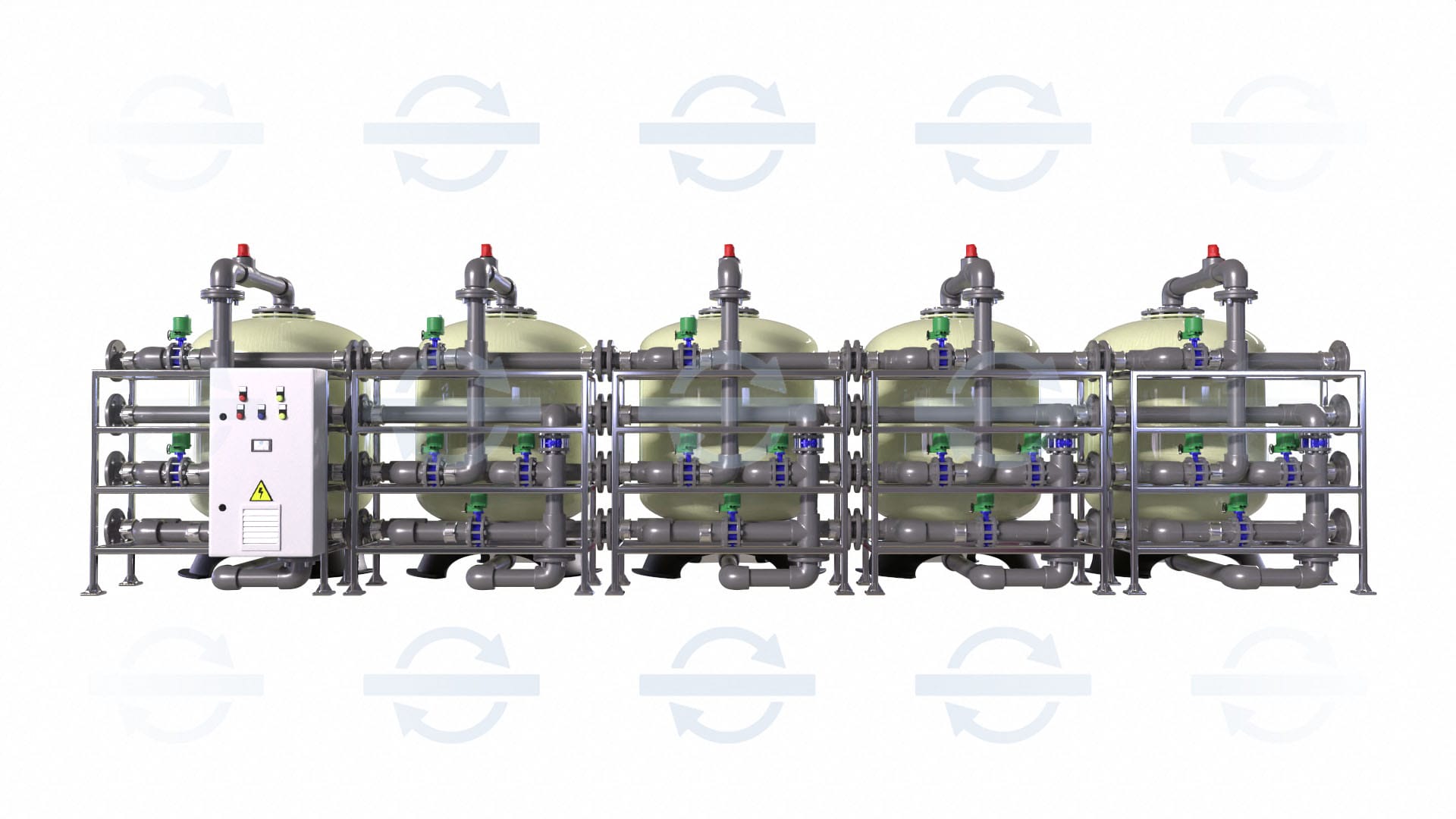 ПромВодОчистка ПВО-05FK01-S-XIII-Z-GZSSABR Установки обезжелезивания