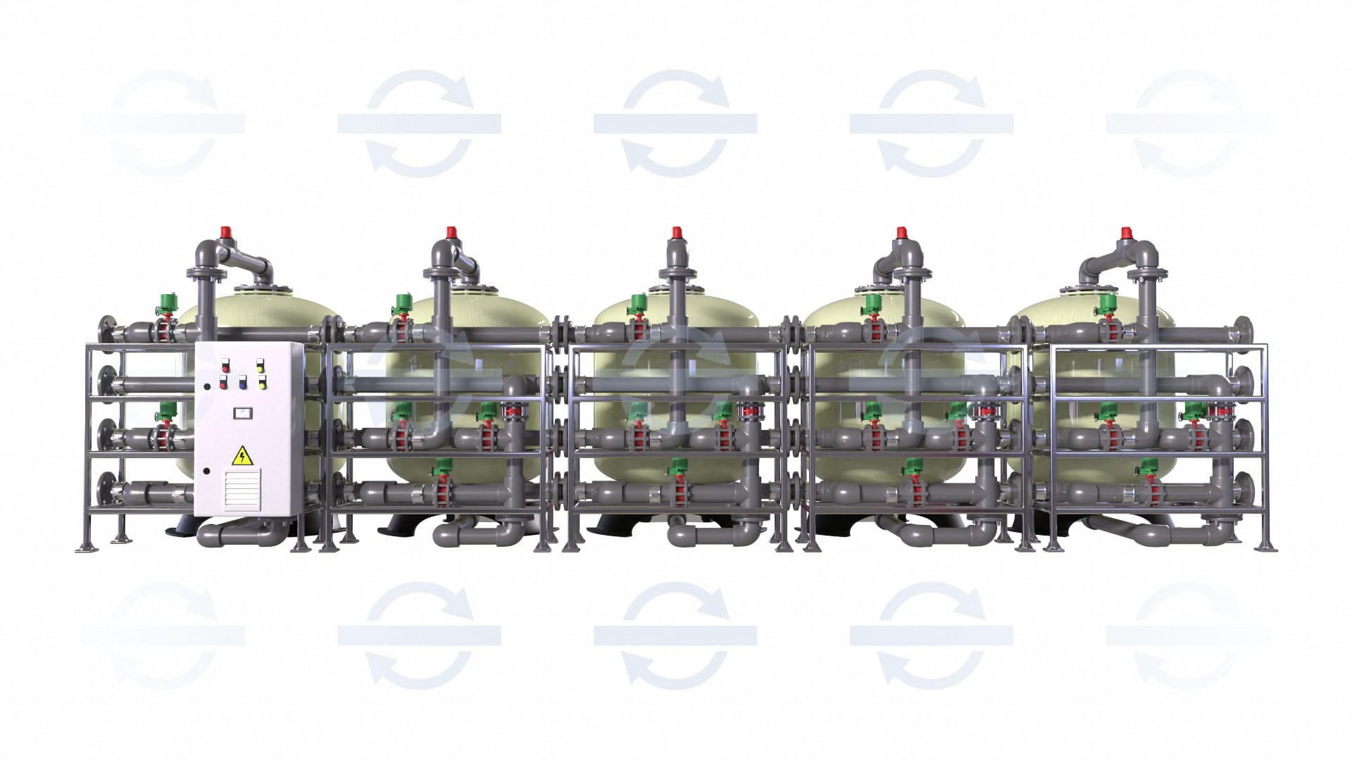 Станция обезжелезивания ПРОМВОДОЧИСТКА ПВО-05FK01-S-XIII-Z-GZSSAR Установки обезжелезивания