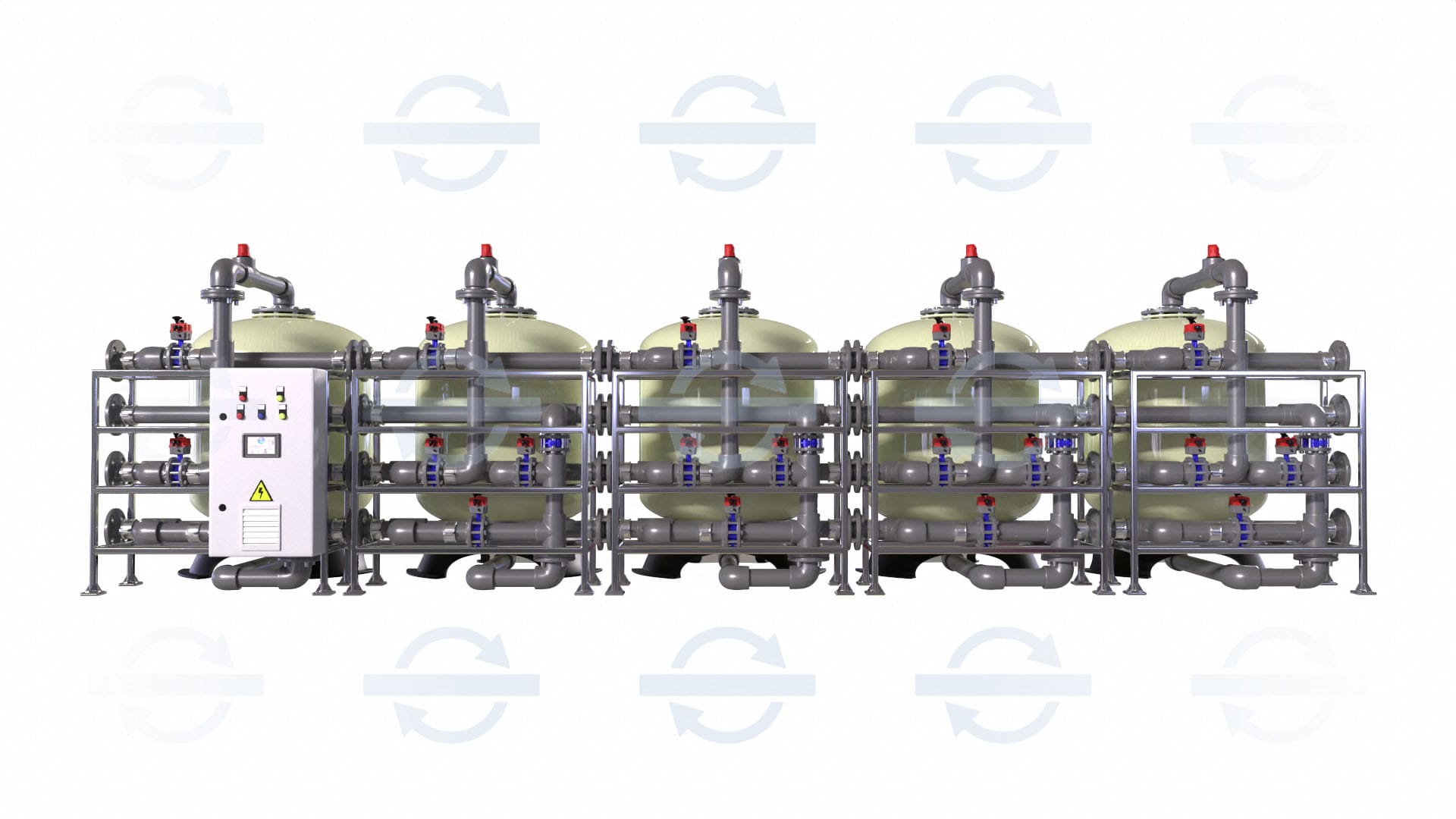 Станция обезжелезивания ПРОМВОДОЧИСТКА ПВО-05FK01-S-XIII-Z-JCSSABO Установки обезжелезивания