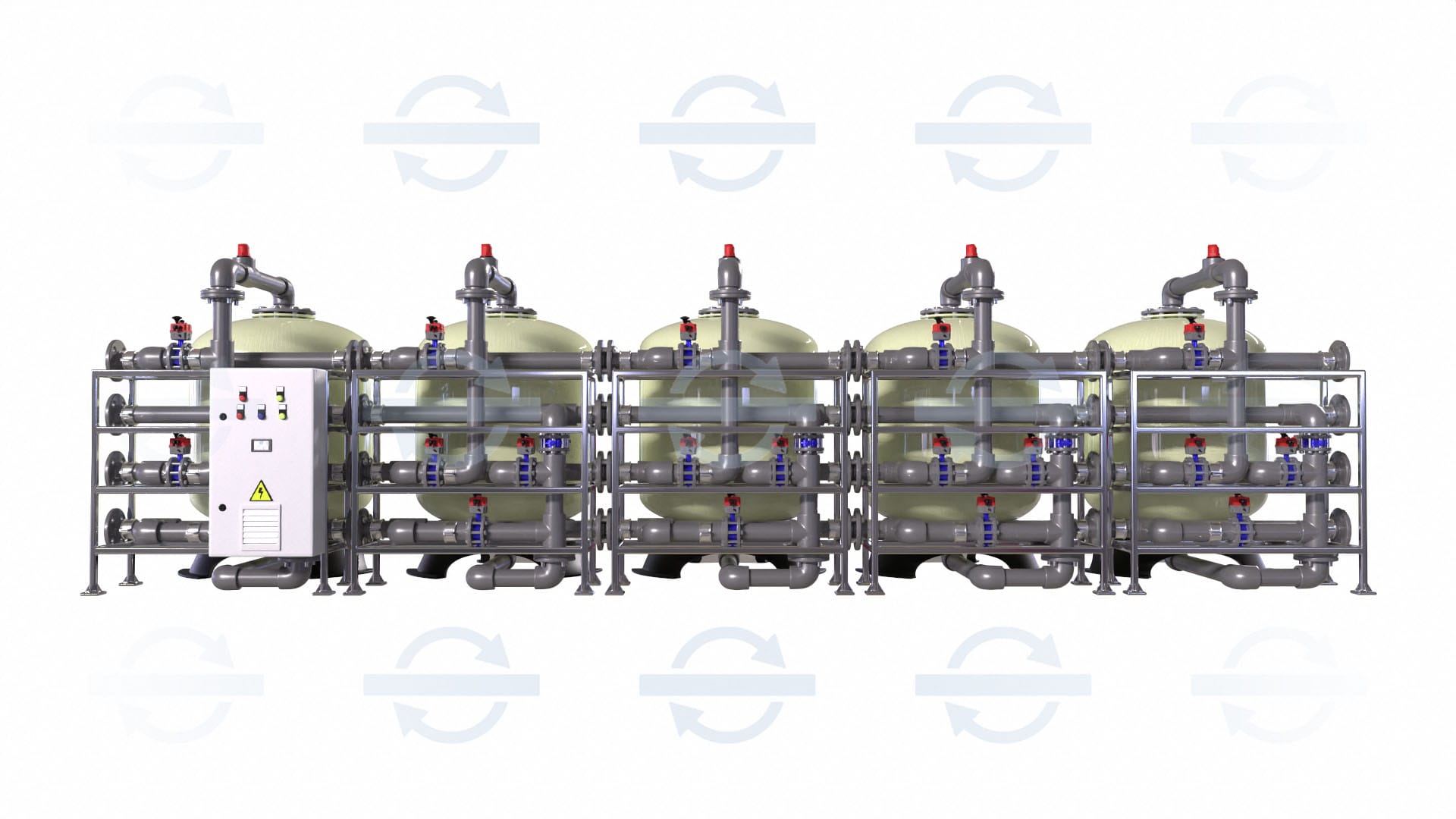 Станция обезжелезивания ПРОМВОДОЧИСТКА ПВО-05FK01-S-XIII-Z-JCSSABR Установки обезжелезивания