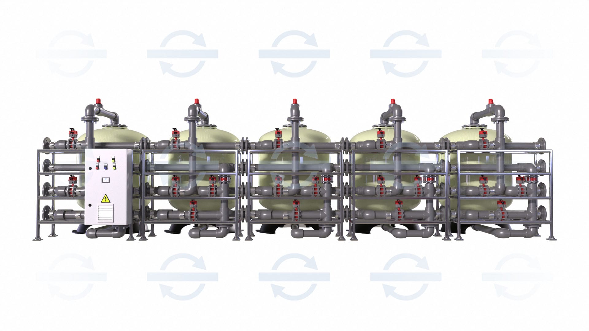 Станция обезжелезивания ПРОМВОДОЧИСТКА ПВО-05FK01-S-XIII-Z-JCSSAR Установки обезжелезивания