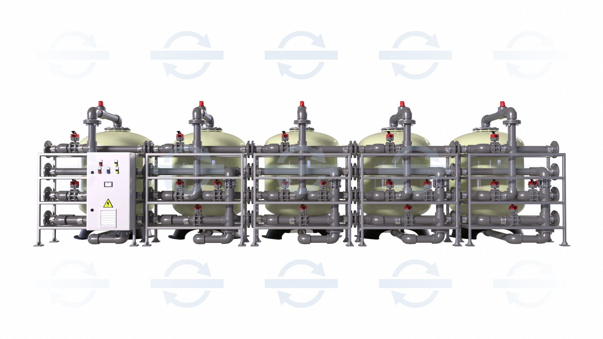 Станция обезжелезивания ПРОМВОДОЧИСТКА ПВО-05FK01-S-XIII-Z-JCSTCR Установки обезжелезивания