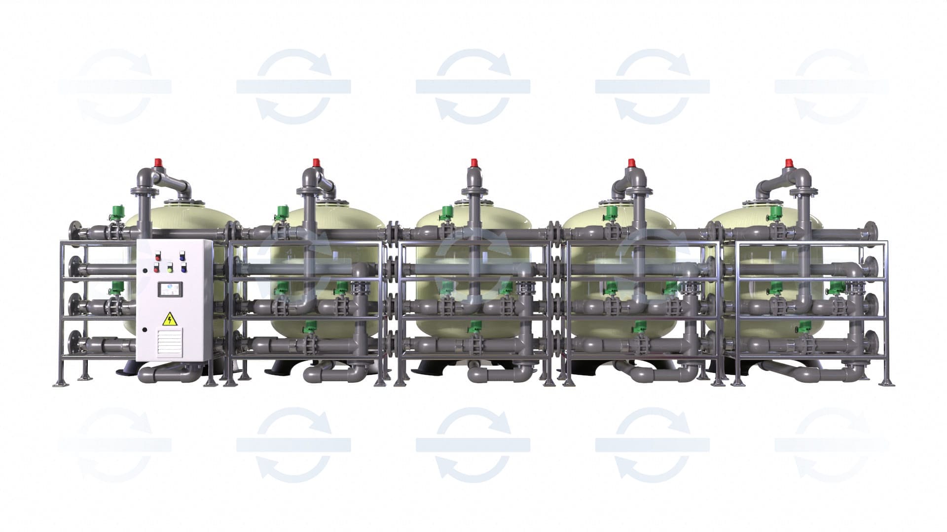 Станция сорбционная ПРОМВОДОЧИСТКА ПВО-05FC01-S-XIII-Z-GZSSCO Установки дозирования