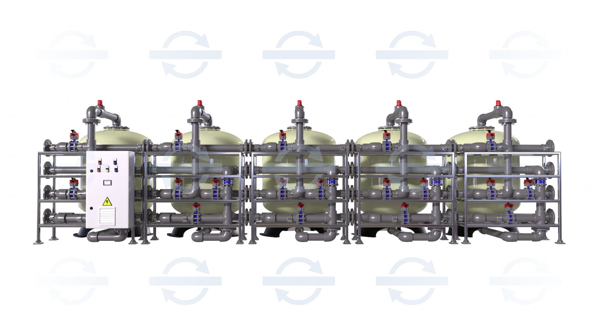 Станция сорбционная ПРОМВОДОЧИСТКА ПВО-05FC01-S-XIII-Z-JCSSABR Установки дозирования