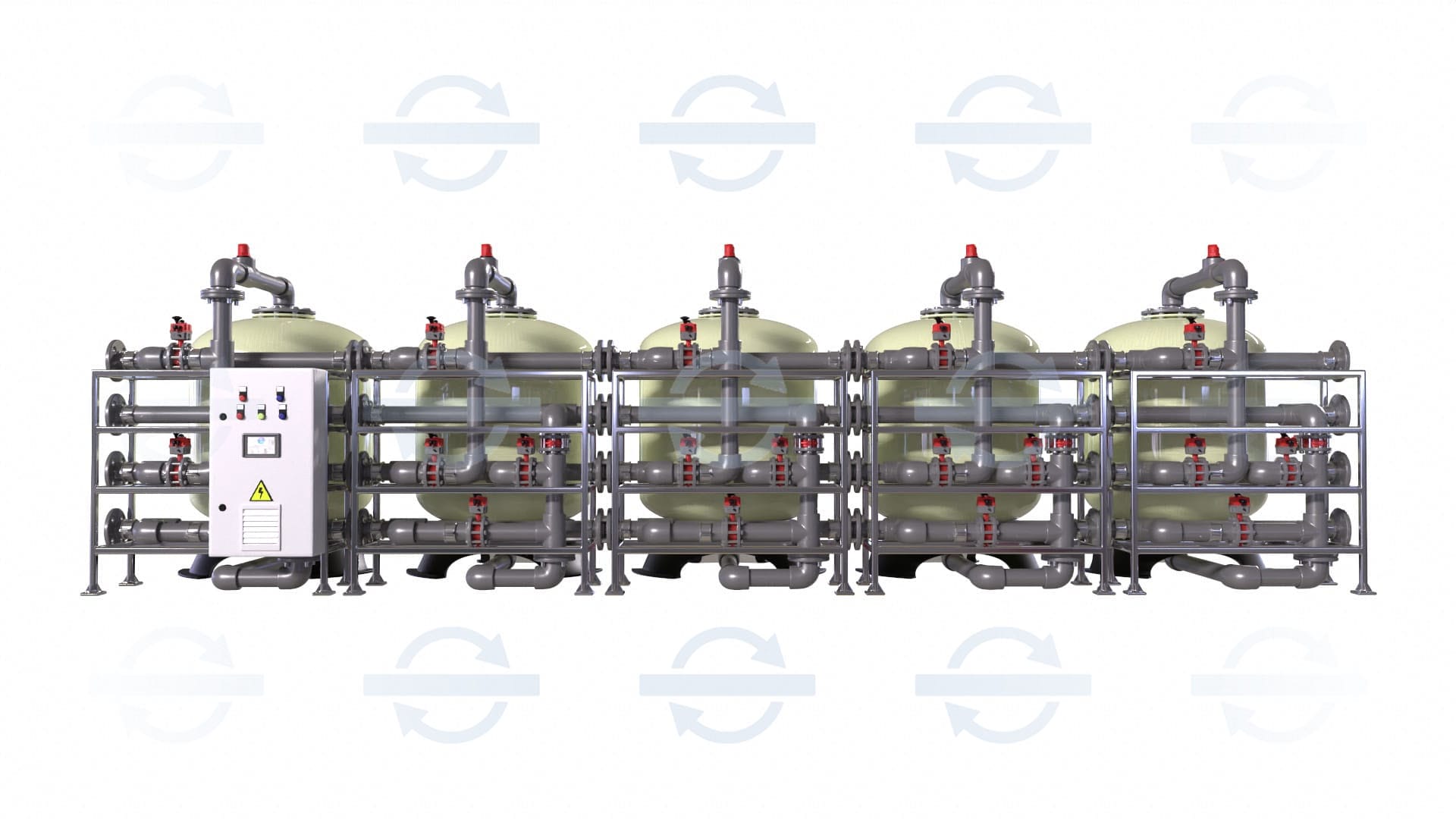 Станция сорбционная ПРОМВОДОЧИСТКА ПВО-05FC01-S-XIII-Z-JCSSAO Установки дозирования